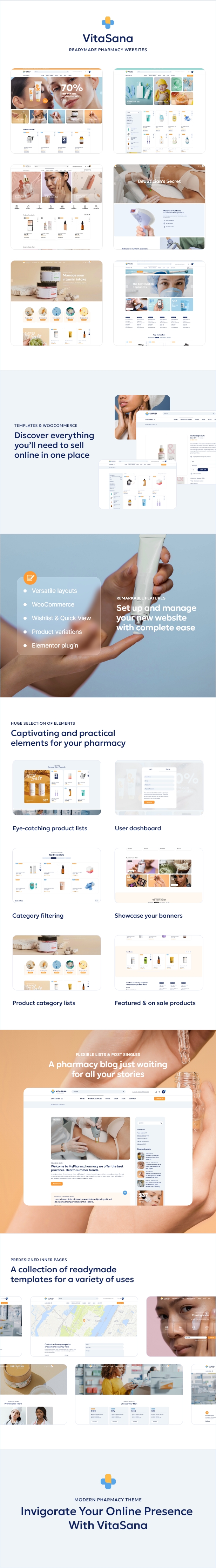 VitaSana - Pharmacy & Medical Store WordPress Theme - 2